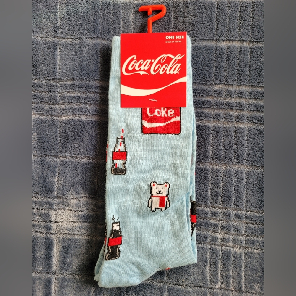 🐻‍❄🥤Coke Holiday Socks